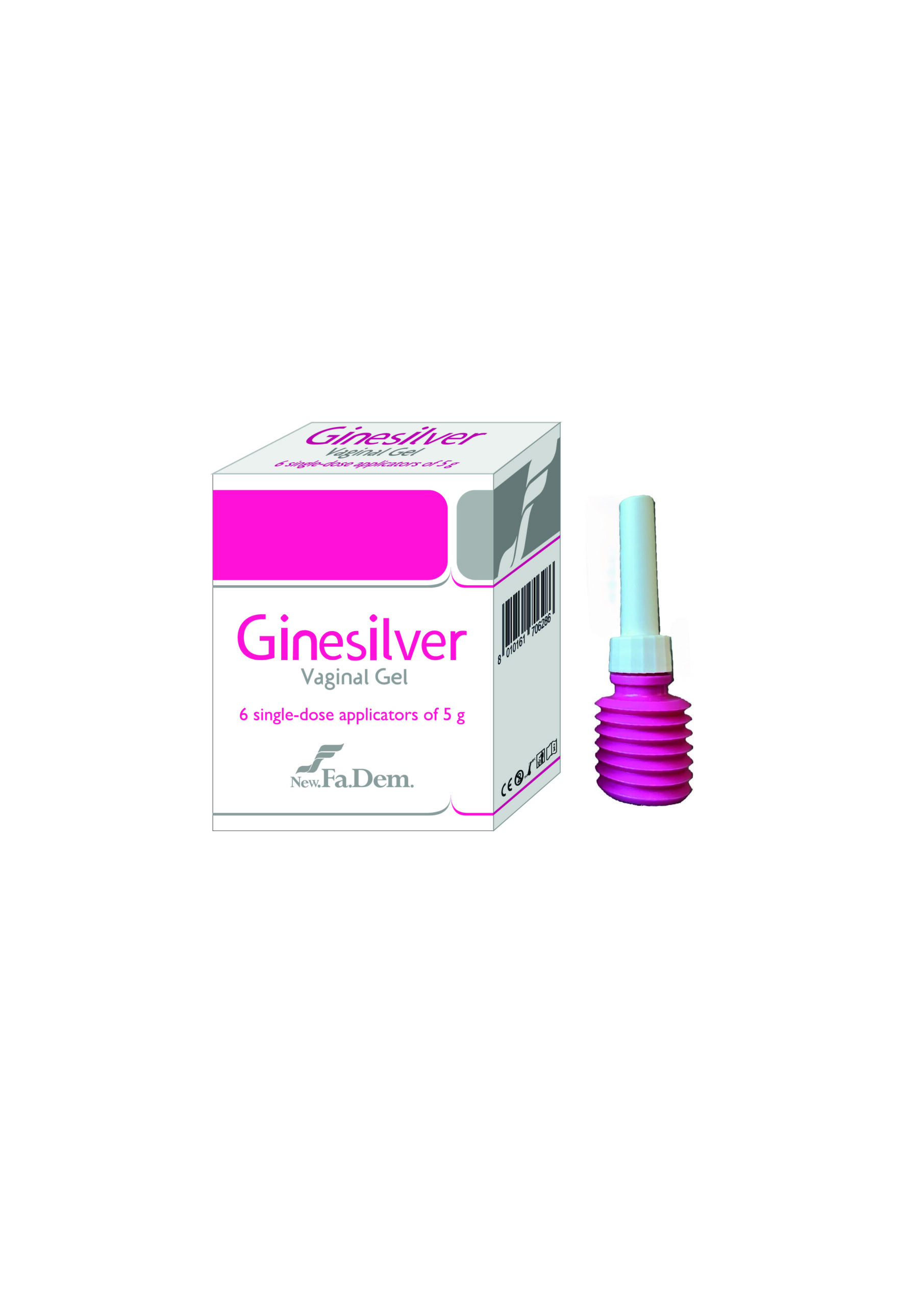 GINESILVER VAGINAL GEL 5g