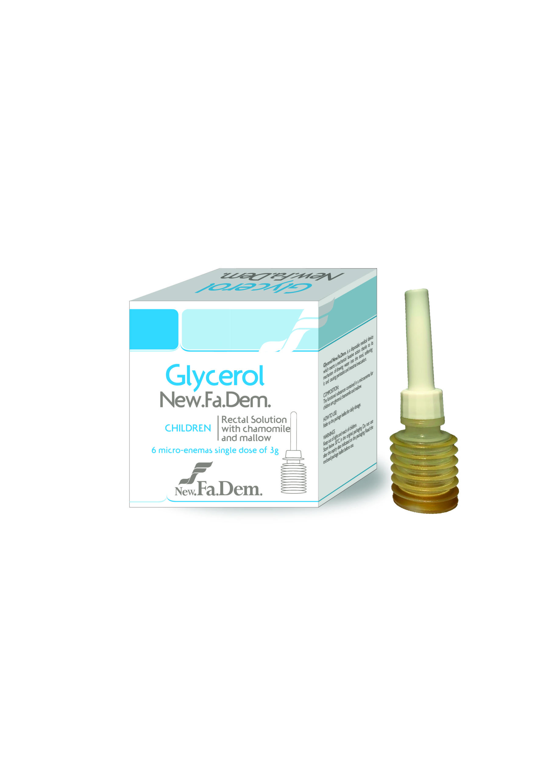 GLYCEROL NEWFADEM CHILDREN MICRO-ENEMAS 3g