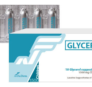 GLYCEROL NEWFADEM CHILDREN SUPPOSITORIES 1500mg