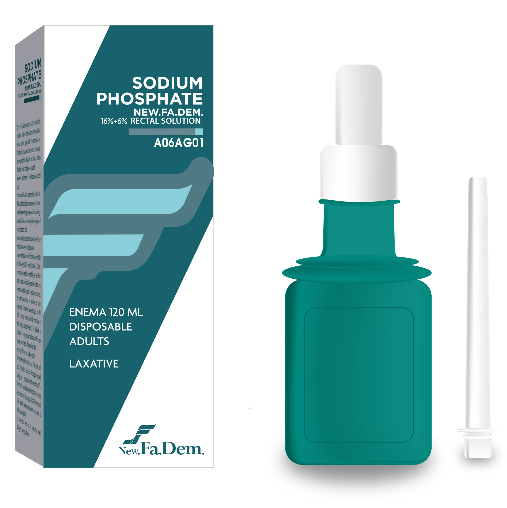 SODIUM PHOSPHATE 120ml New Fadem