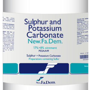 SULPHUR AND POTASSIUM CARBONATE NEWFADEM 1000g