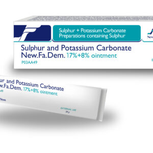 SULPHUR AND POTASSIUM CARBONATE NEWFADEM 30g